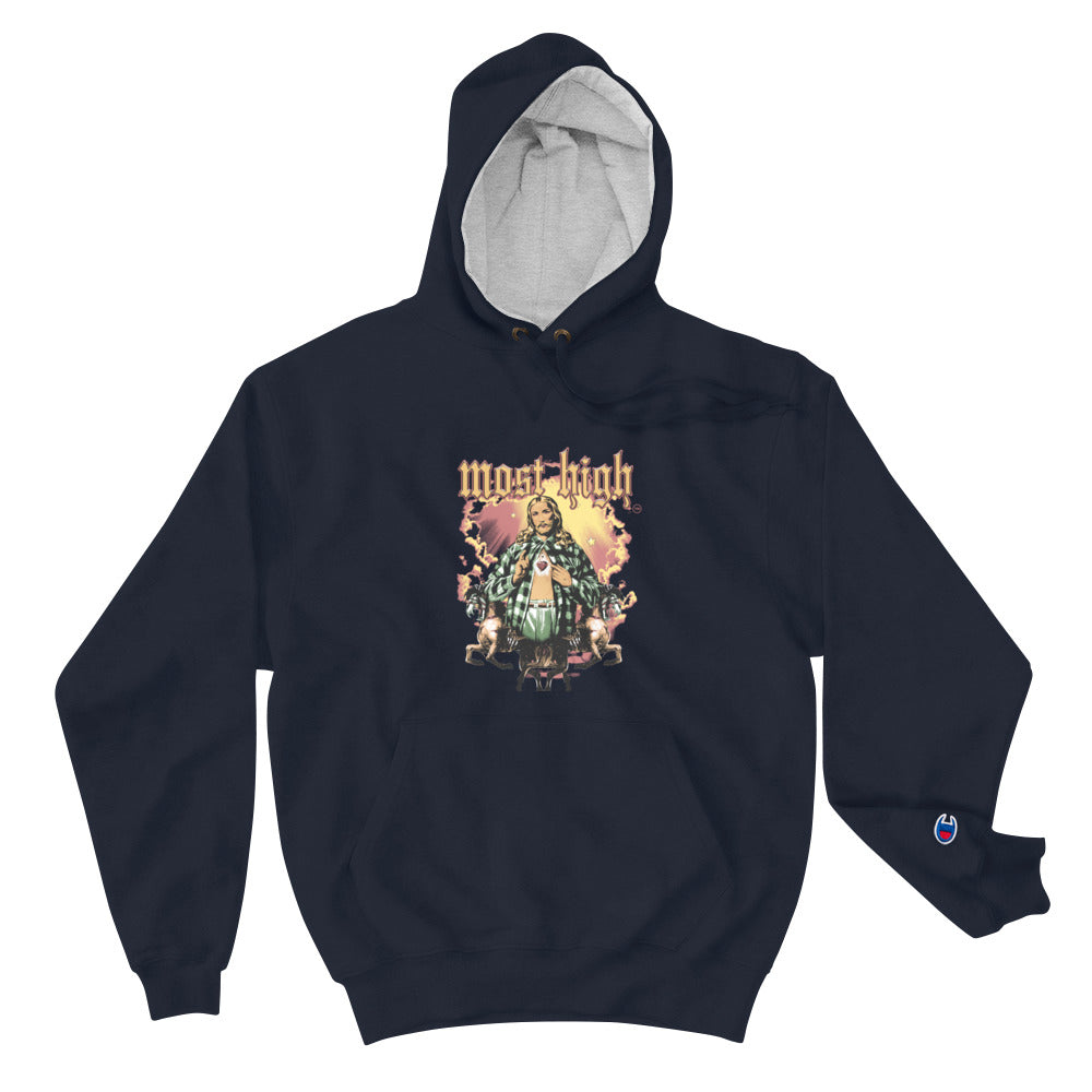 Cholo Jesus Champion Hoodie